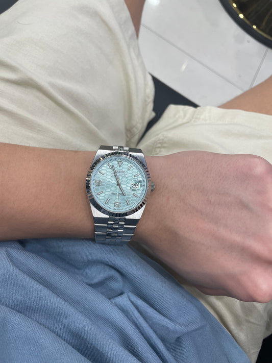 Seiko Mod Land-Dweller "Azul cielo"