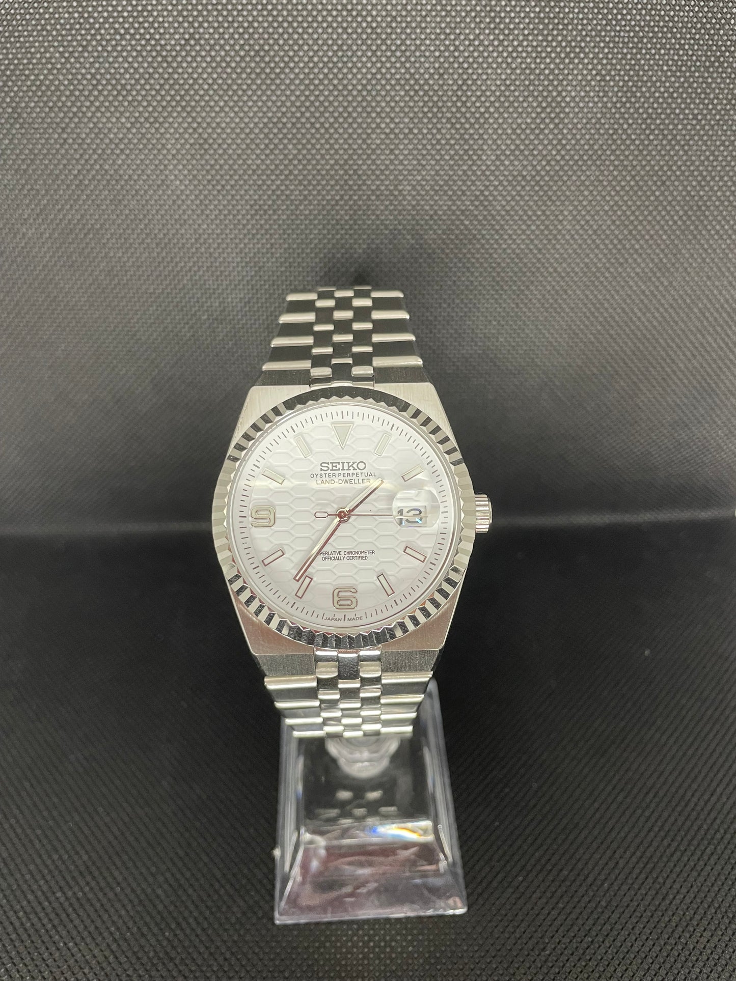 Seiko Mod Land-Dweller "Blanco"