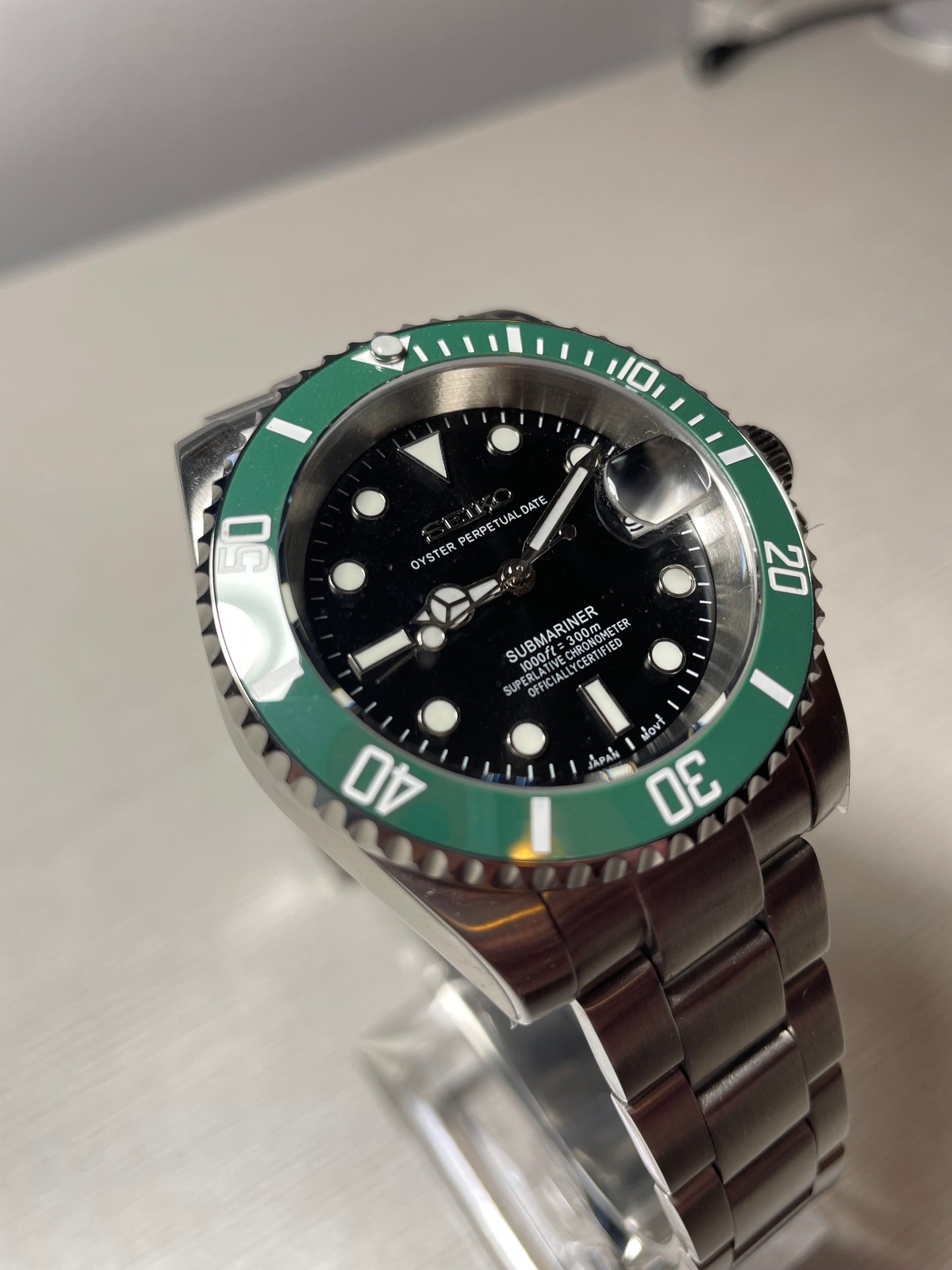 Seiko Mod Submariner "Starbucks"