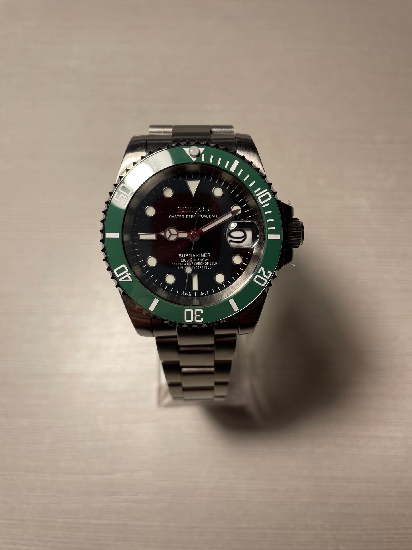 Seiko Mod Submariner "Starbucks"