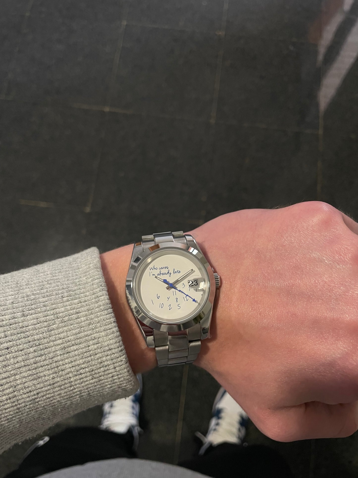 Seiko Mod Datejust "Who cares I'm already late?"