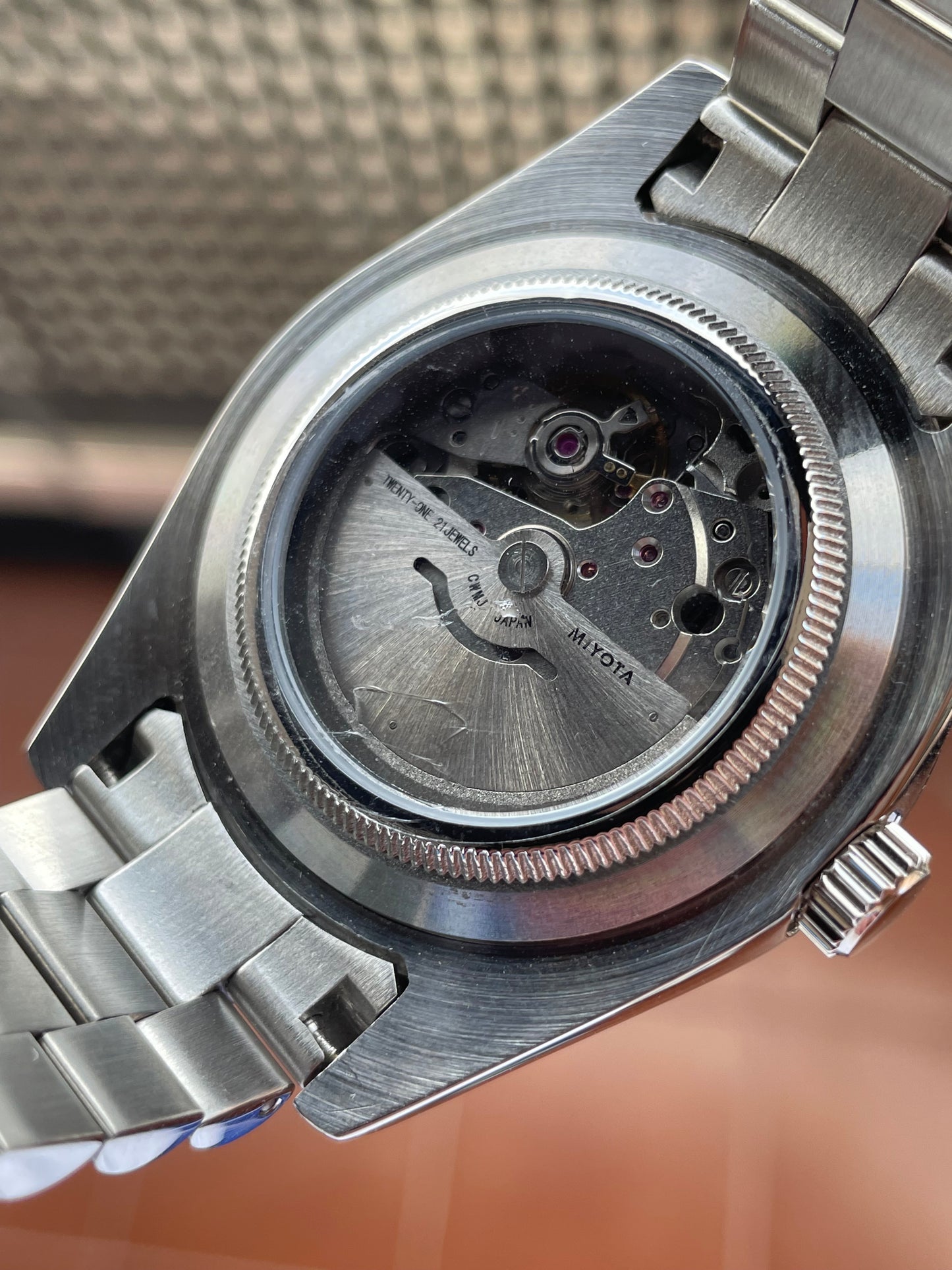 Seiko Mod Day-date "Roman Blue"