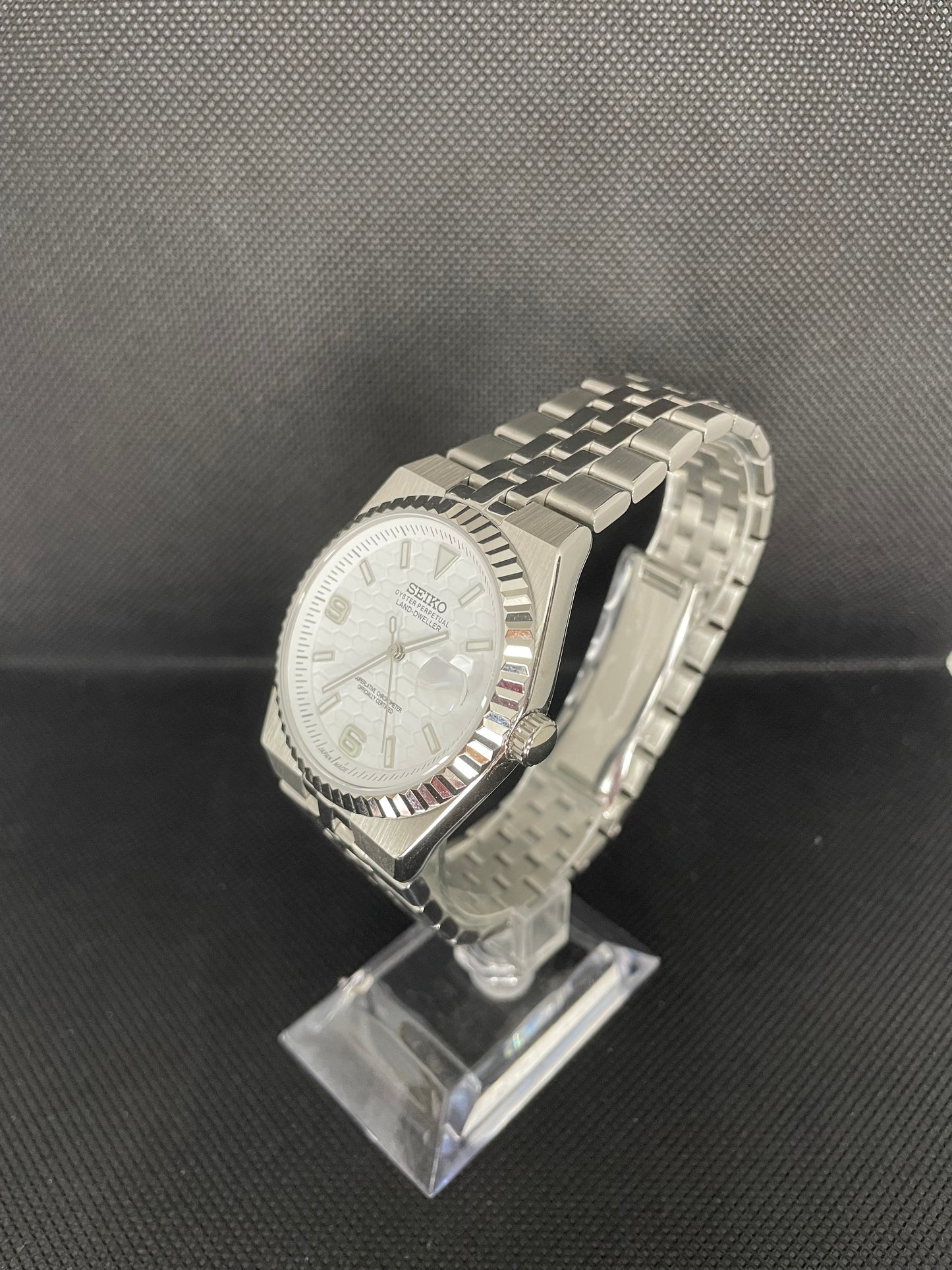 Seiko Mod Land-Dweller "Blanco"