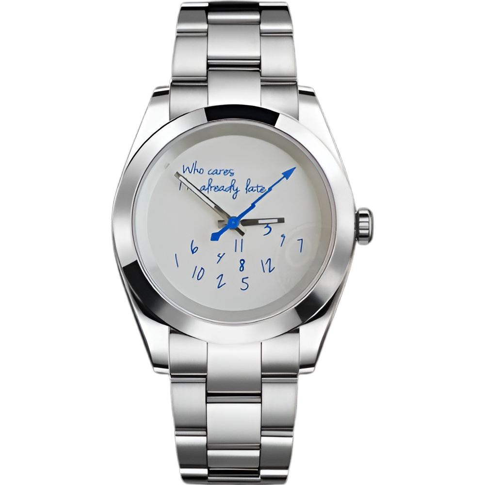 Seiko Mod Datejust "Who cares I'm already late?"