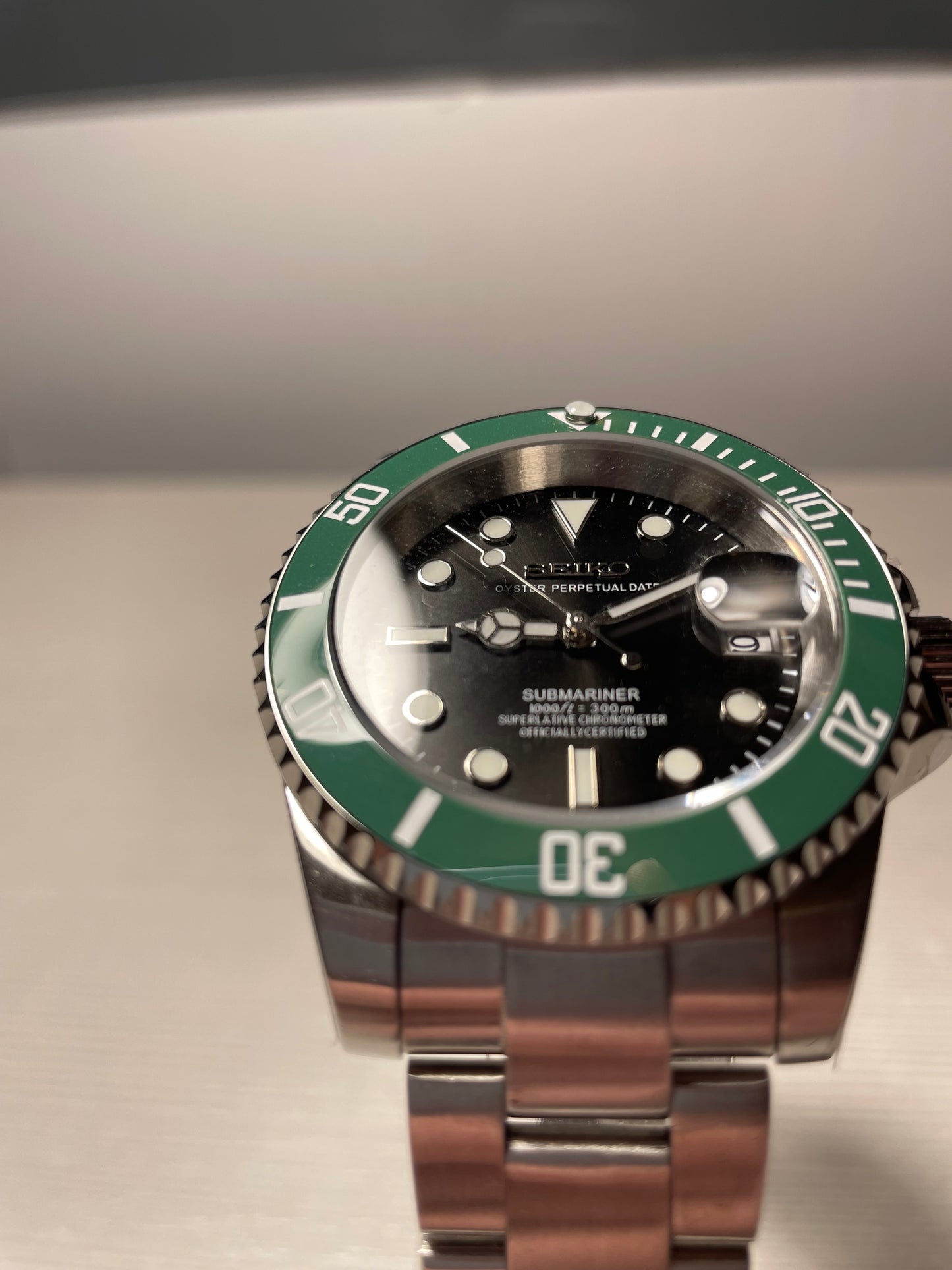 Seiko Mod Submariner "Starbucks"