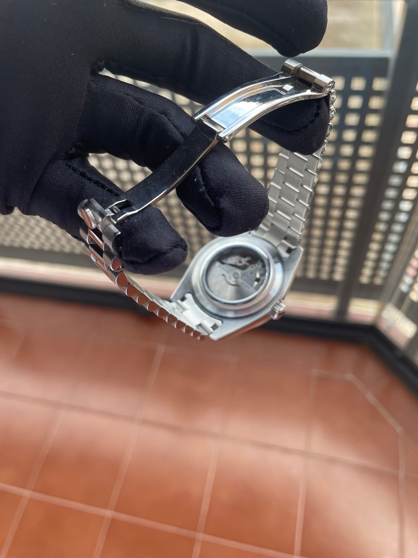 Seiko Mod Day-date "Roman Blue"