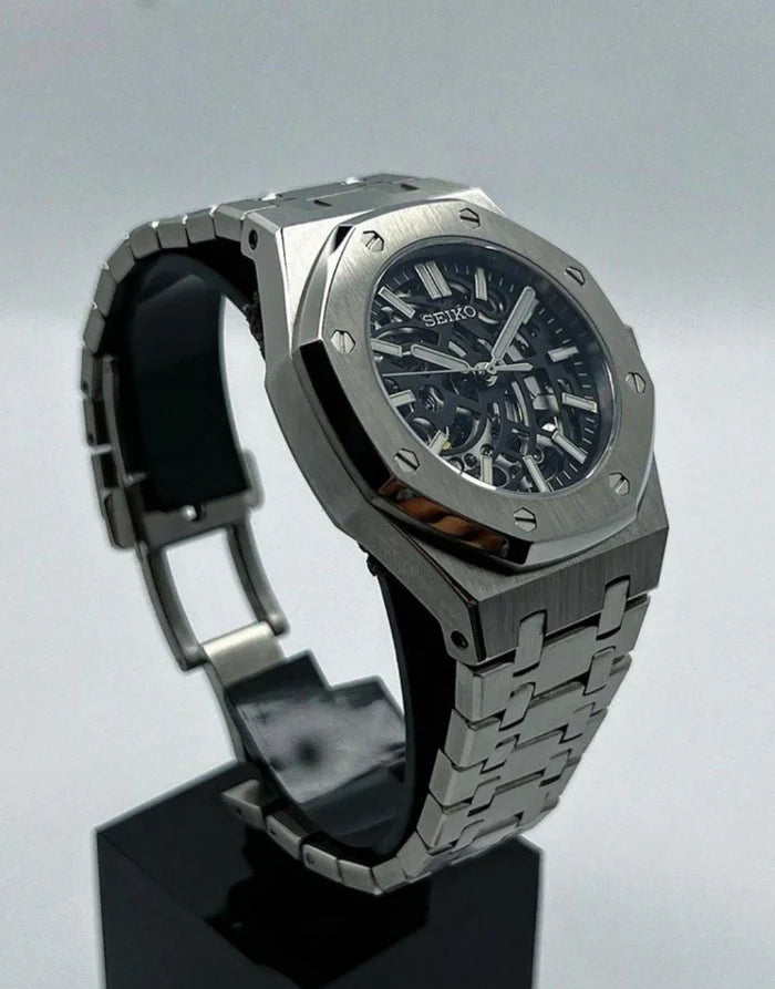 Seiko Mod Royal Oak "Skeleton"