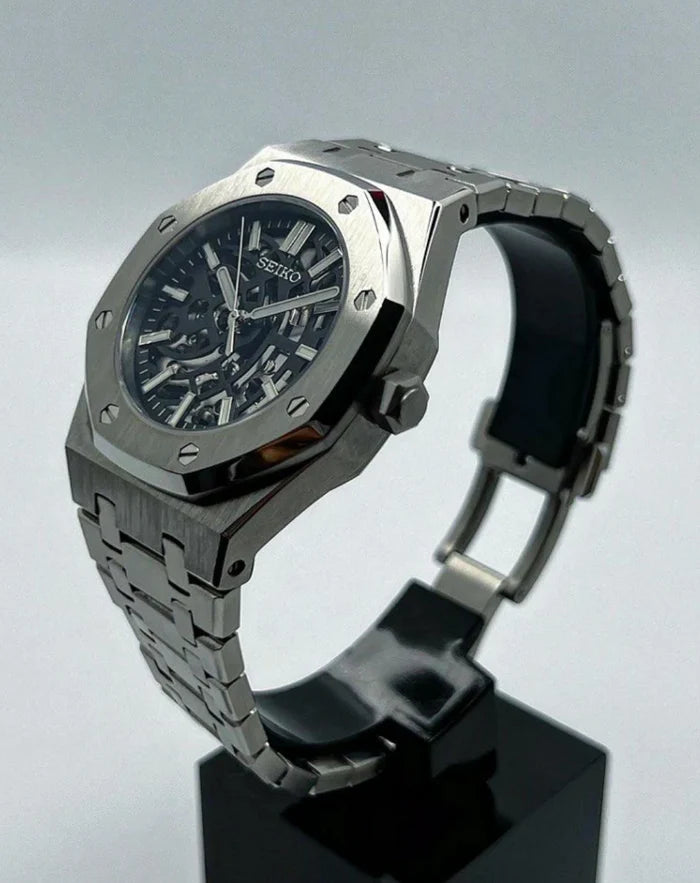 Seiko Mod Royal Oak "Skeleton"