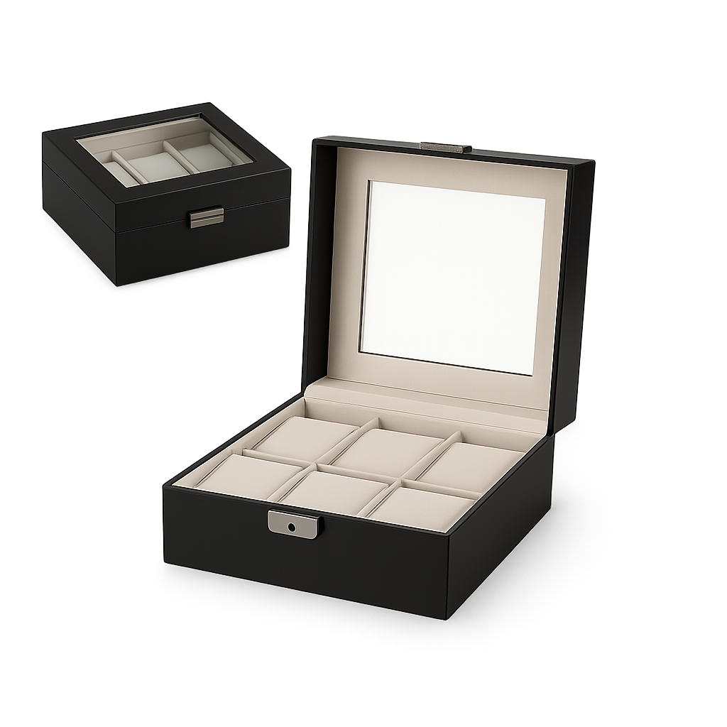 Caja de Almacenamiento Premium para Relojes