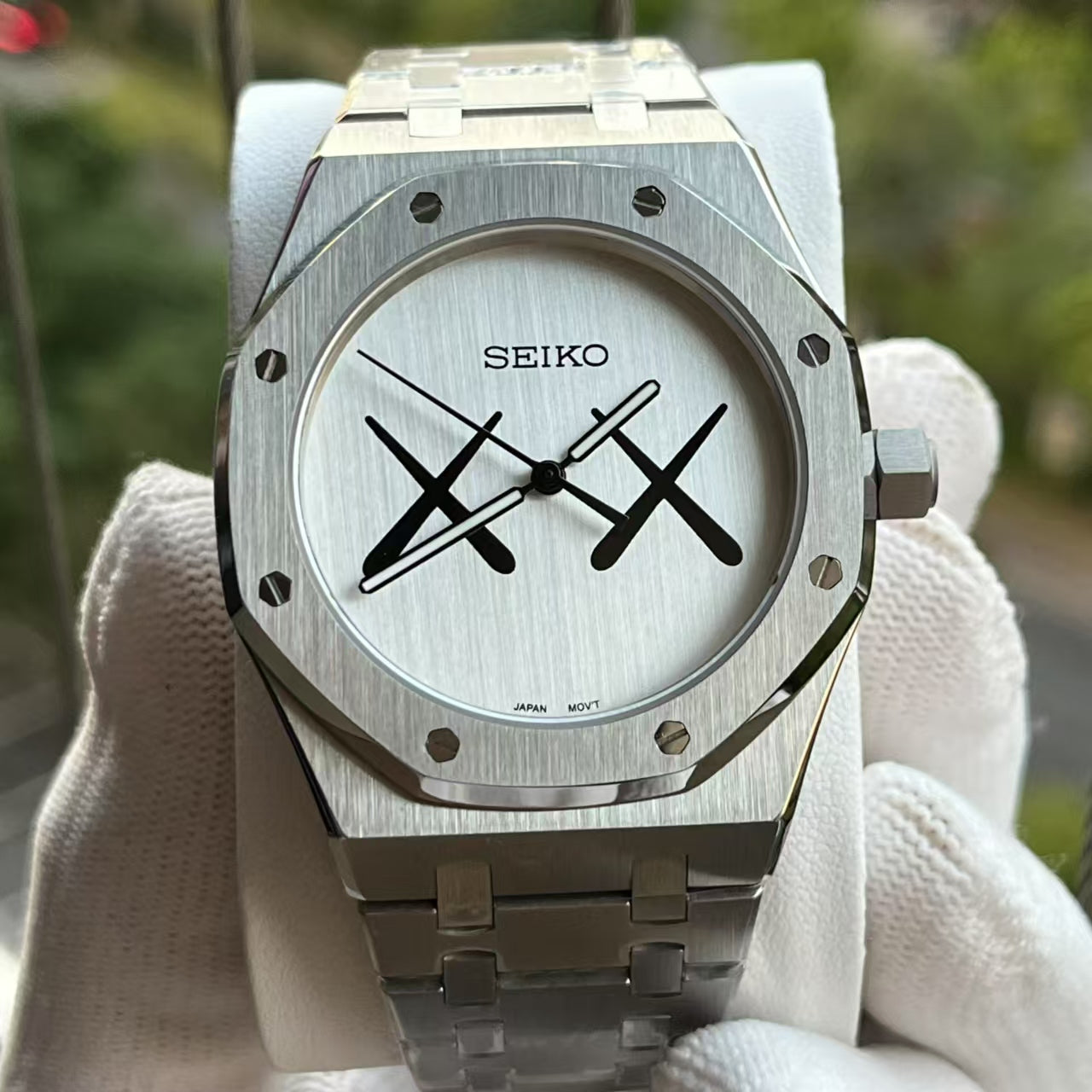 Seiko Mod Royal Oak KAWS