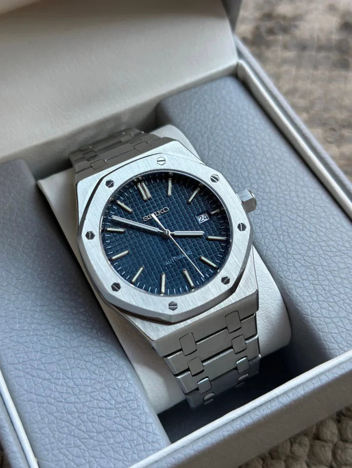Seiko Mod Royal Oak "Navy blue"
