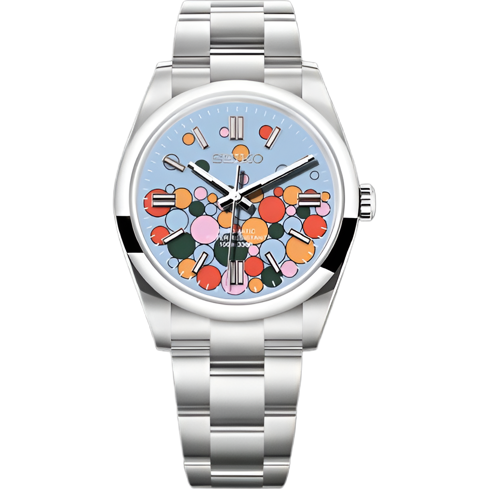 Seiko Mod Oyster Perpetual "Bubbles celebration"