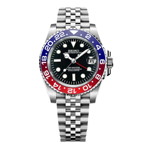 Seiko Mod GMT Master II "Pepsi"