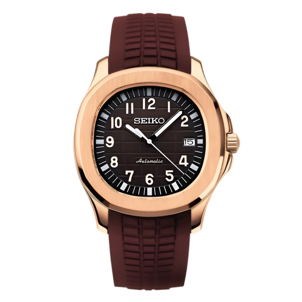 Seiko Mod Aquanaut Chocolate (Oro Rosa)