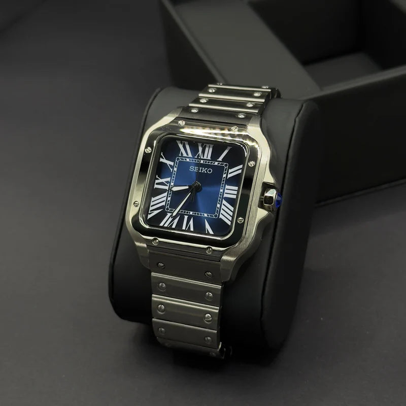 Seiko Mod Santos "Azul"