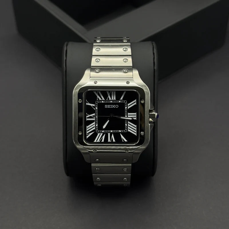 Seiko Mod Santos "Negro"