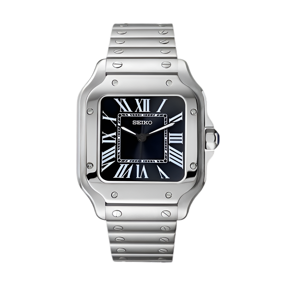 Seiko Mod Santos "Negro"