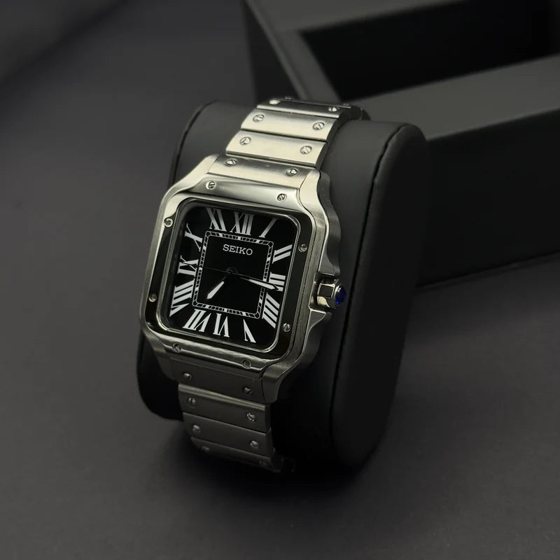 Seiko Mod Santos "Negro"