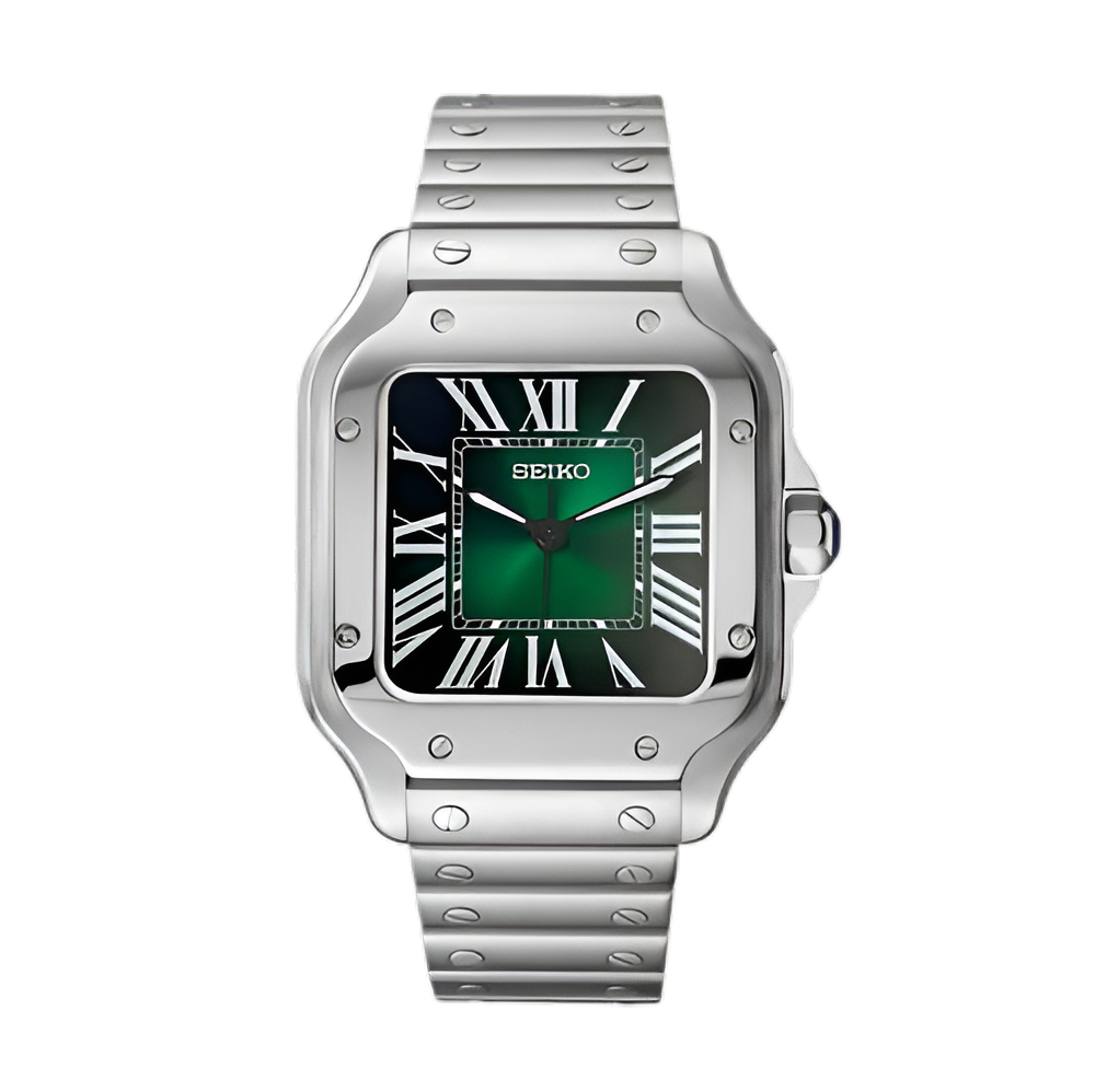Seiko Mod Santos "Verde"