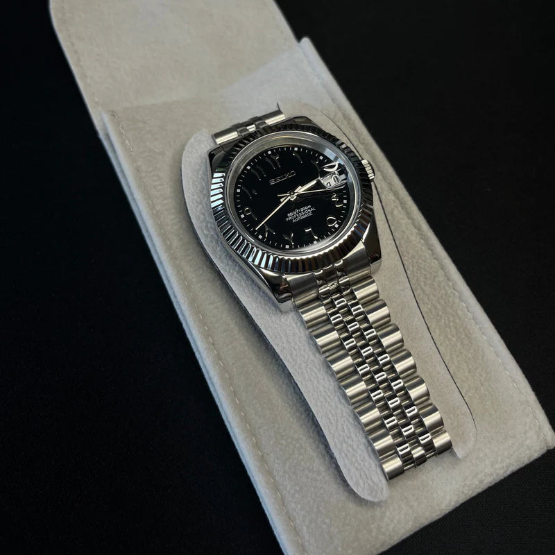 Seiko Mod Datejust "Arabic black"