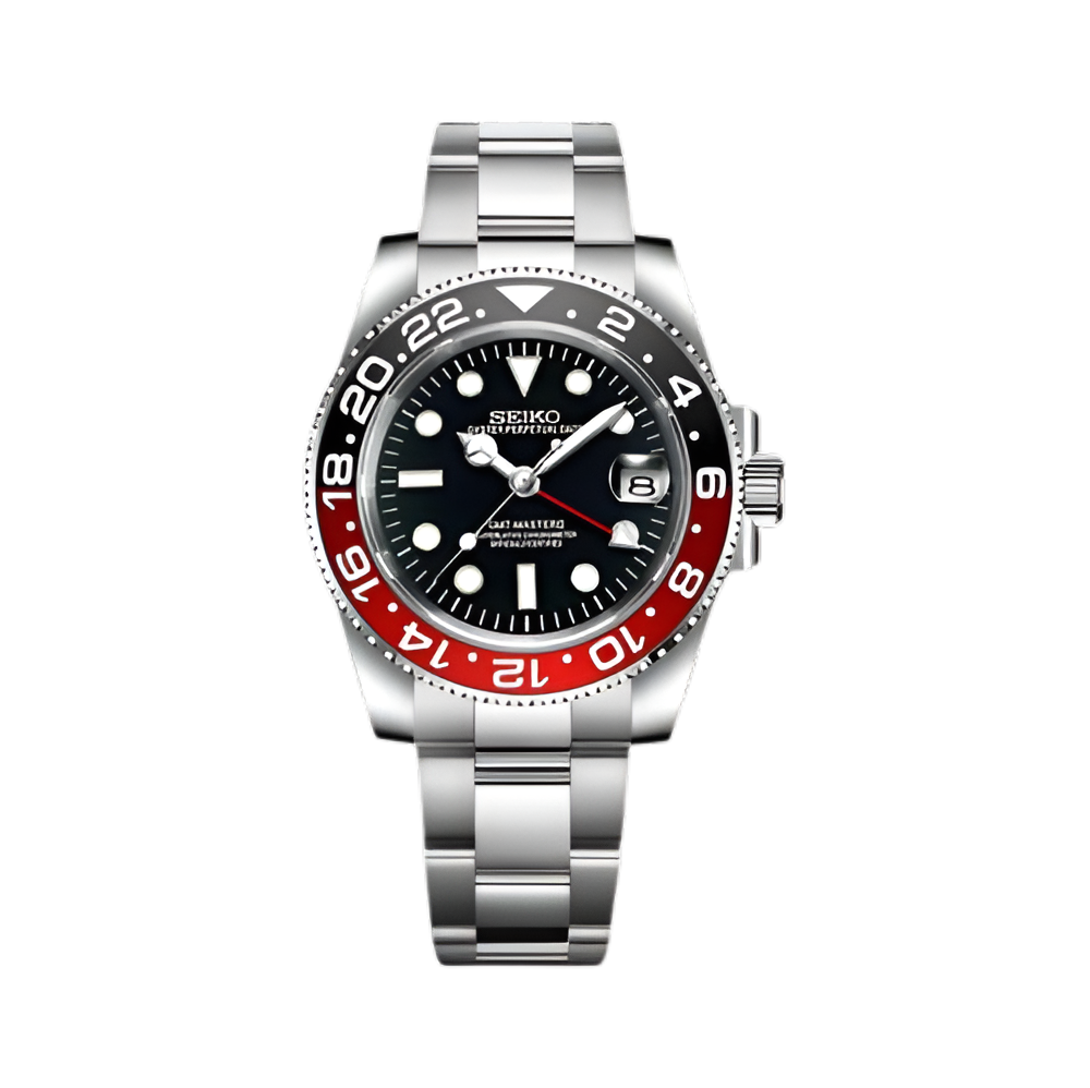 Seiko Mod GMT Master II "Coca-Cola"
