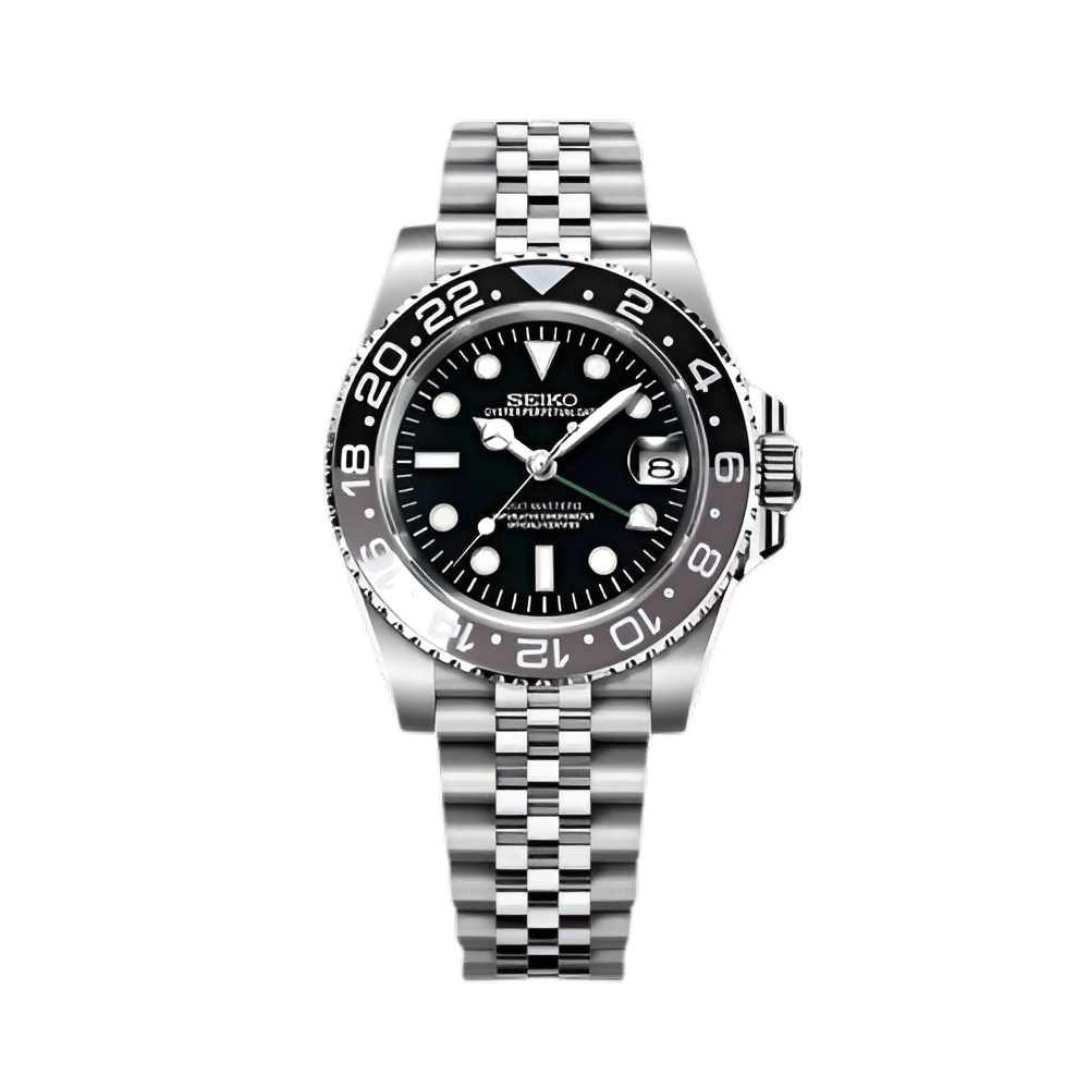 Seiko Mod GMT Master II "Bruce Wayne"