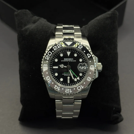 Seiko Mod GMT Master II "Bruce Wayne"