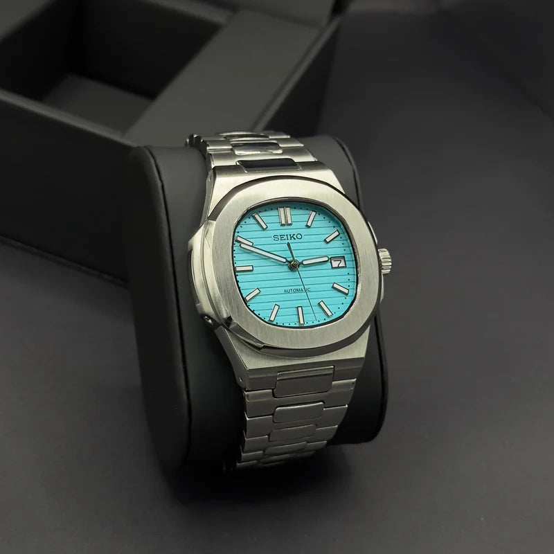 Seiko Mod Nautilus "Tiffany"