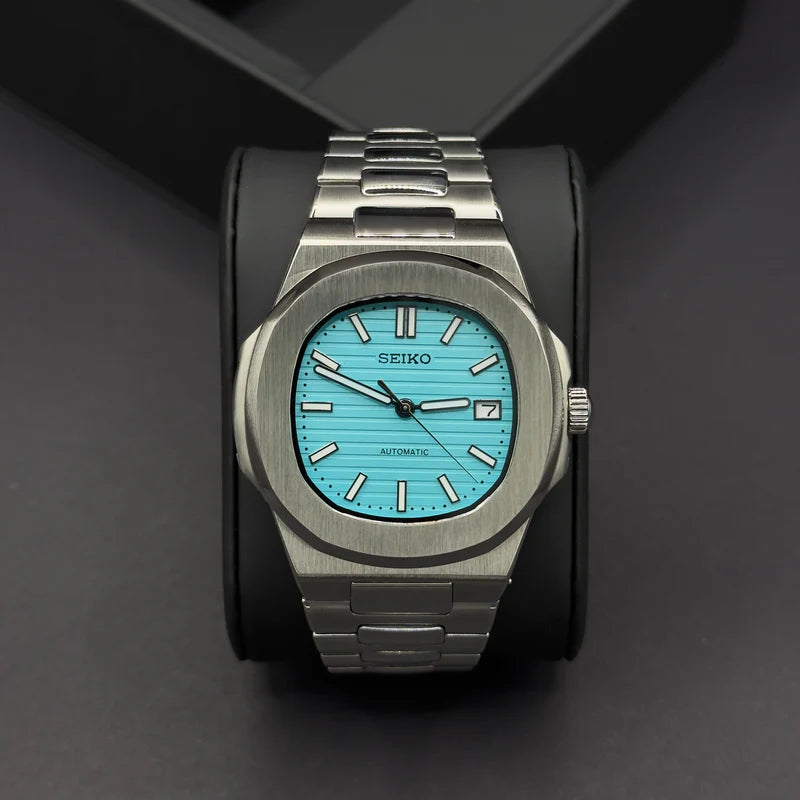 Seiko Mod Nautilus "Tiffany"