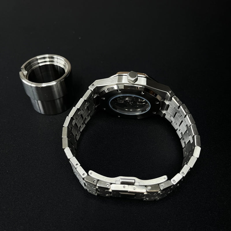 Seiko Mod Royal Oak "Negro"