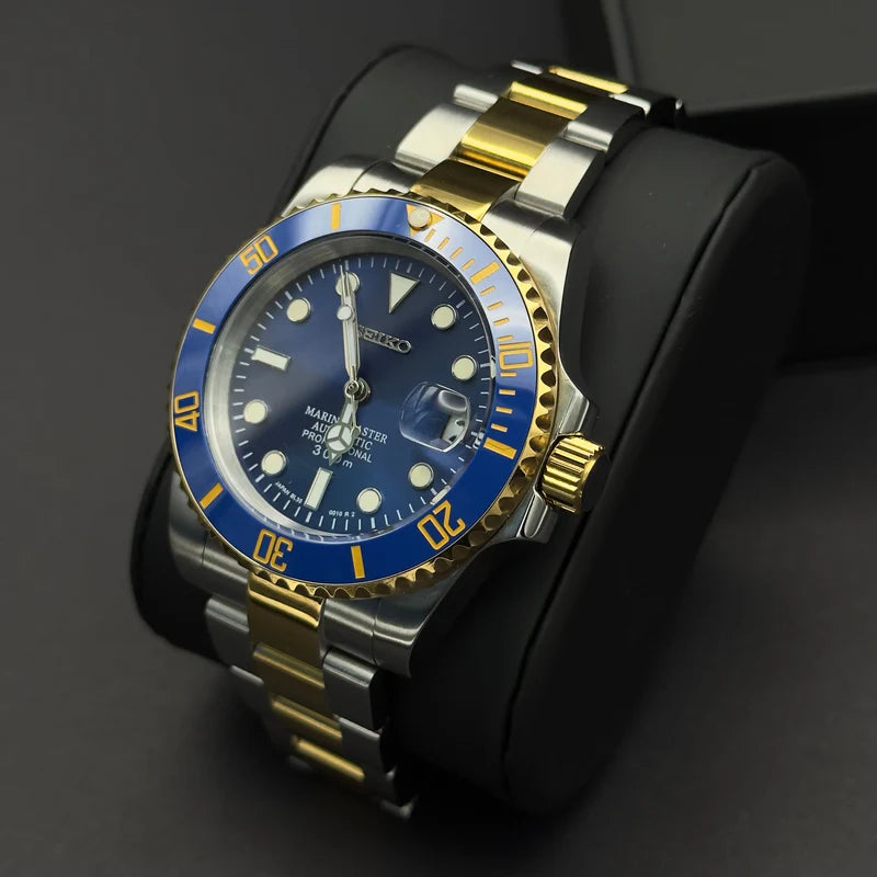 Seiko Mod Submariner "Bluesy"