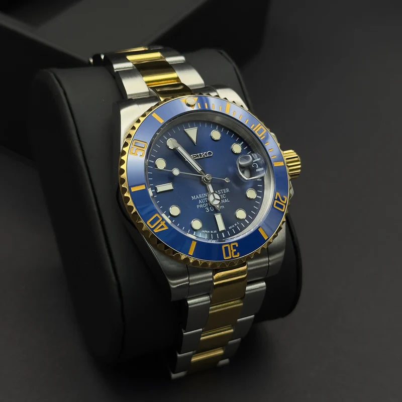 Seiko Mod Submariner "Bluesy"