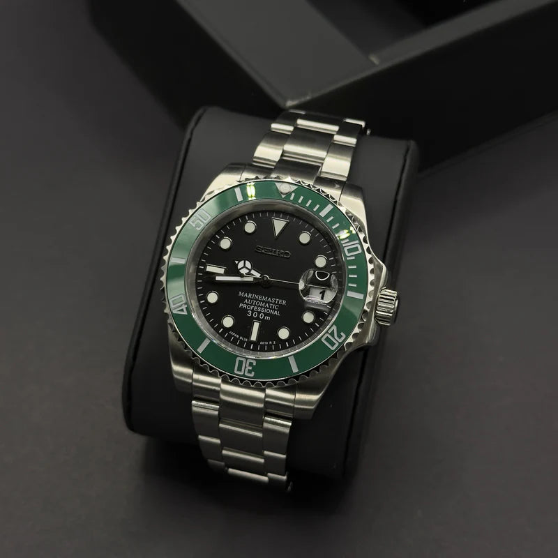 Seiko Mod Submariner "Starbucks"