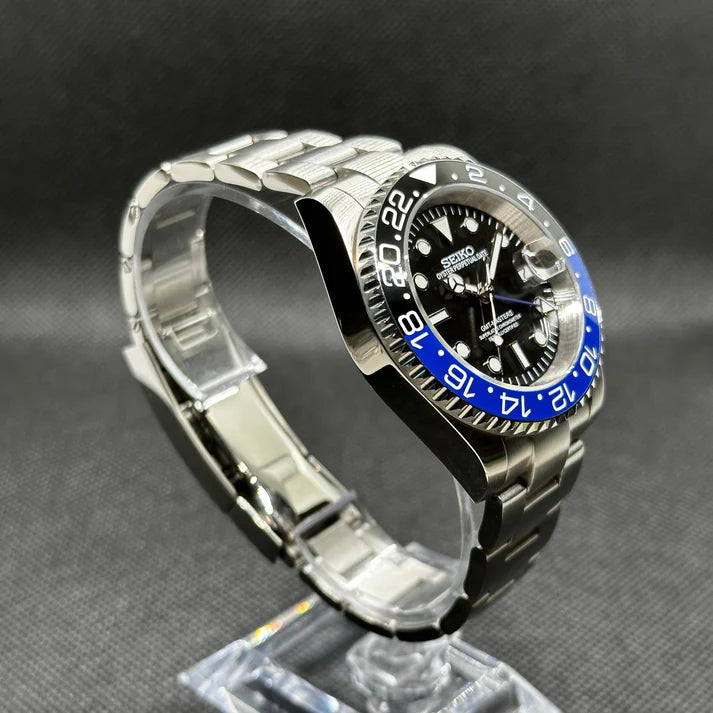 Seiko Mod GMT Master II "Batman"