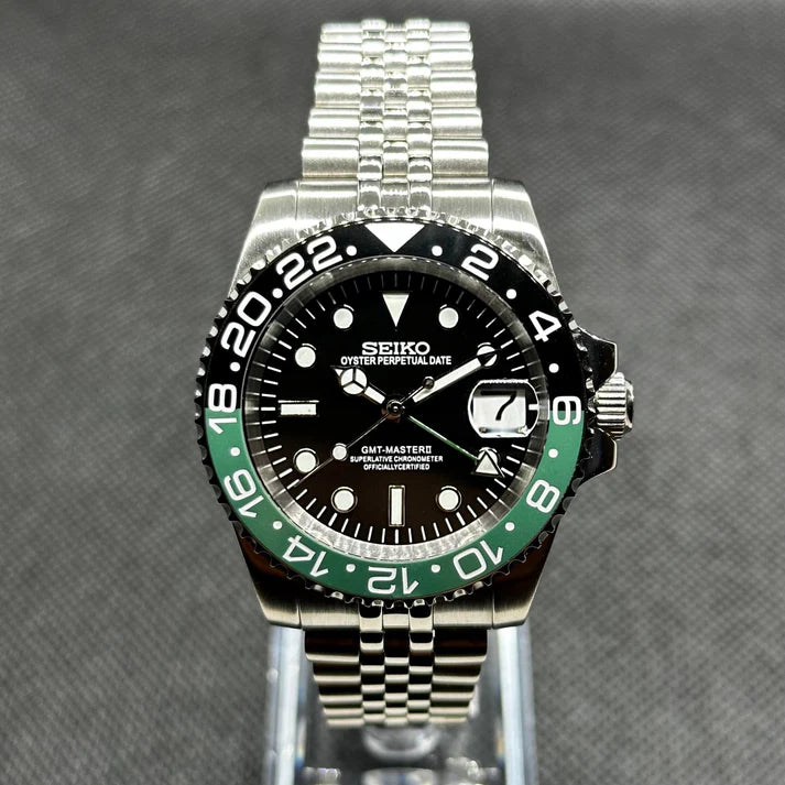 Seiko Mod GMT Master II "Sprite"
