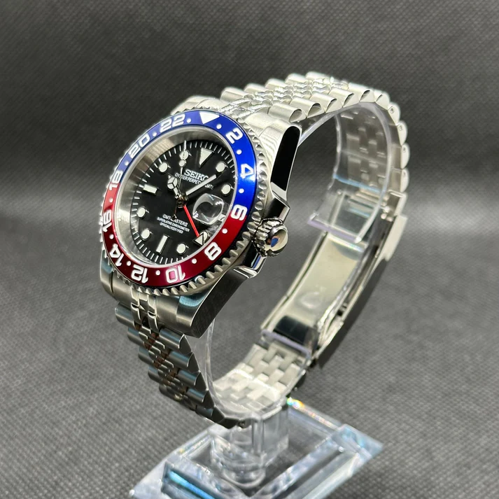Seiko Mod GMT Master II "Pepsi"