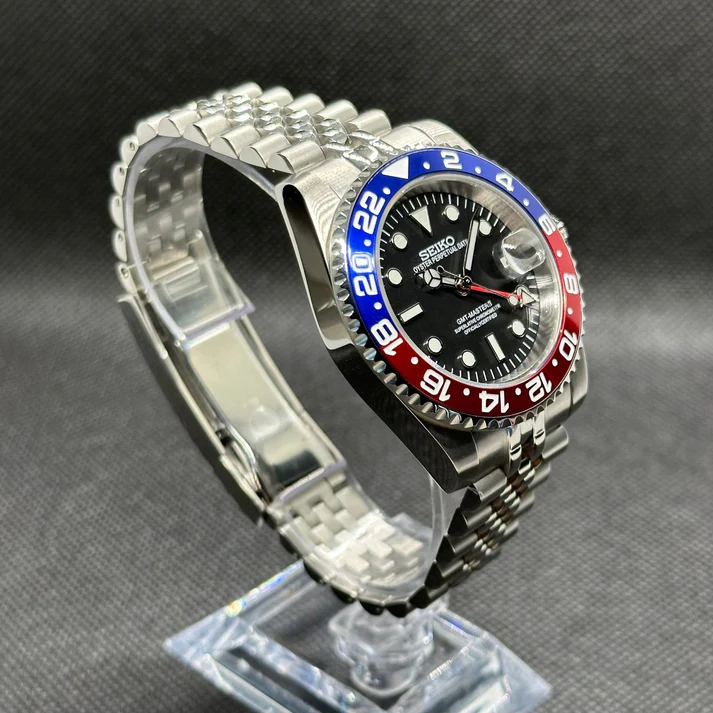 Seiko Mod GMT Master II "Pepsi"