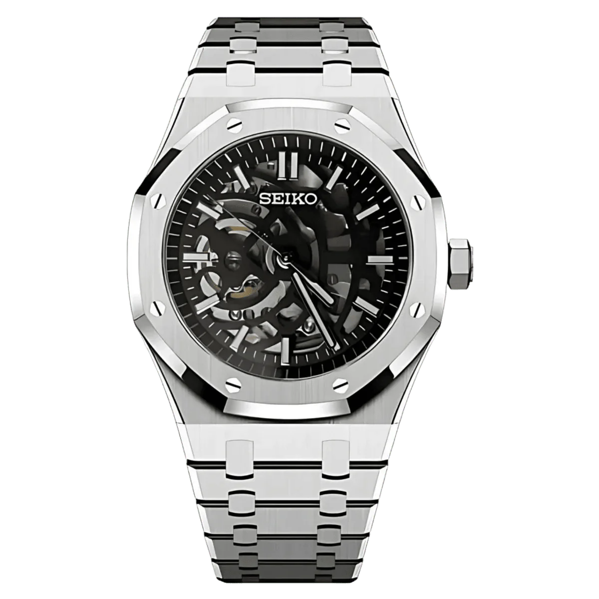 Seiko Mod Royal Oak "Skeleton"
