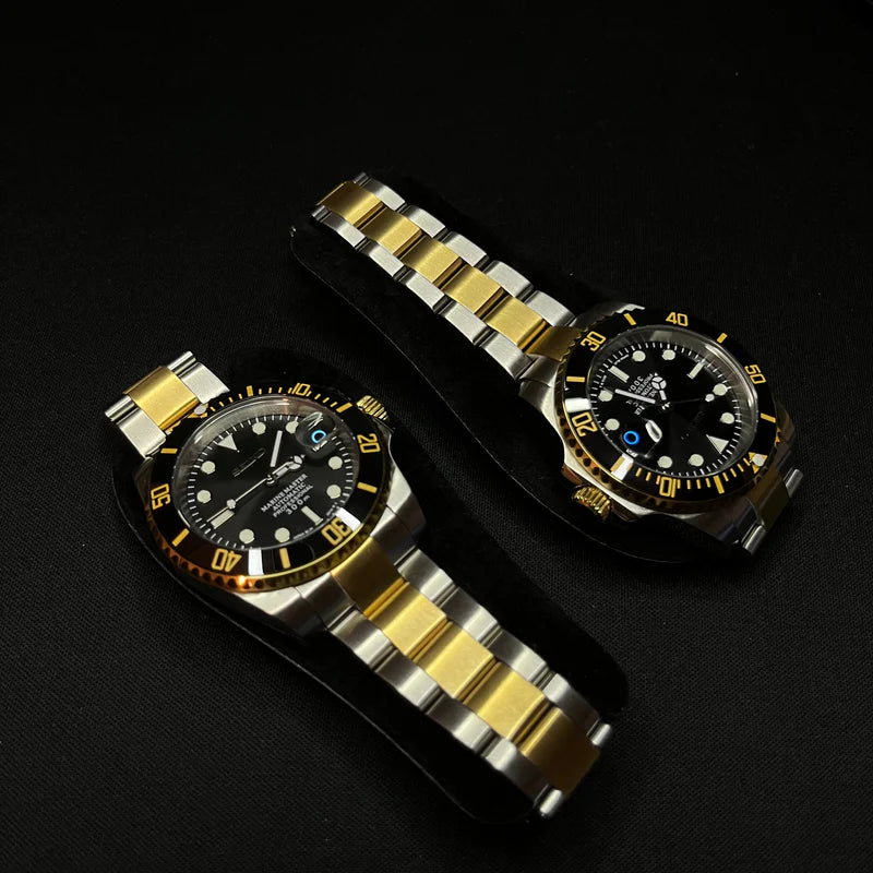 Seiko Mod Submariner "Dos tonos"