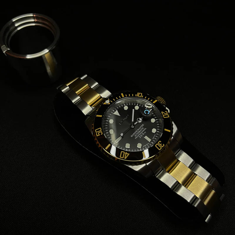 Seiko Mod Submariner "Dos tonos"