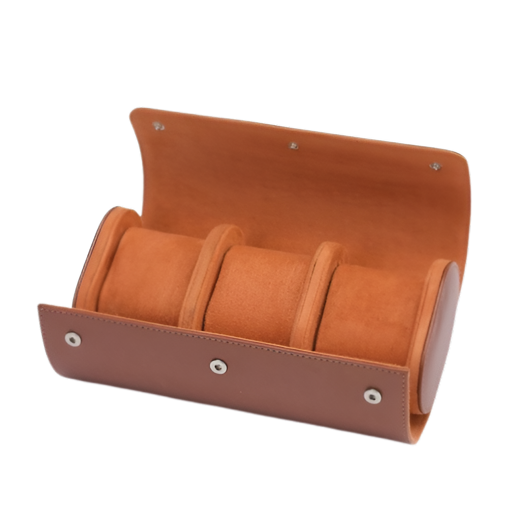 Estuche de viaje para 3 relojes