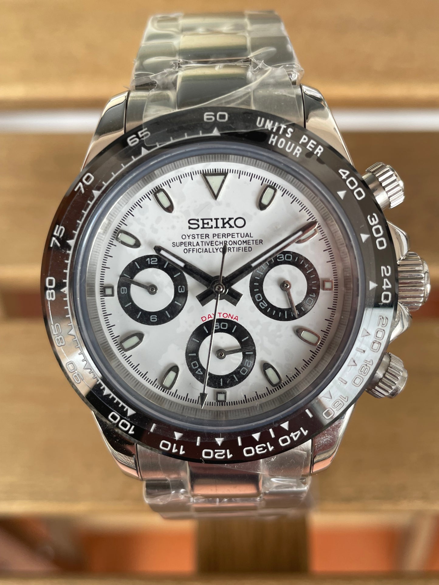 Seiko Mod Daytona "Panda"