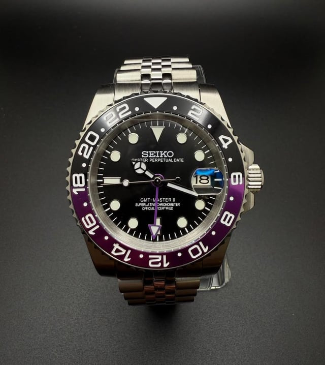 Seiko Mod GMT Master II "Joker"