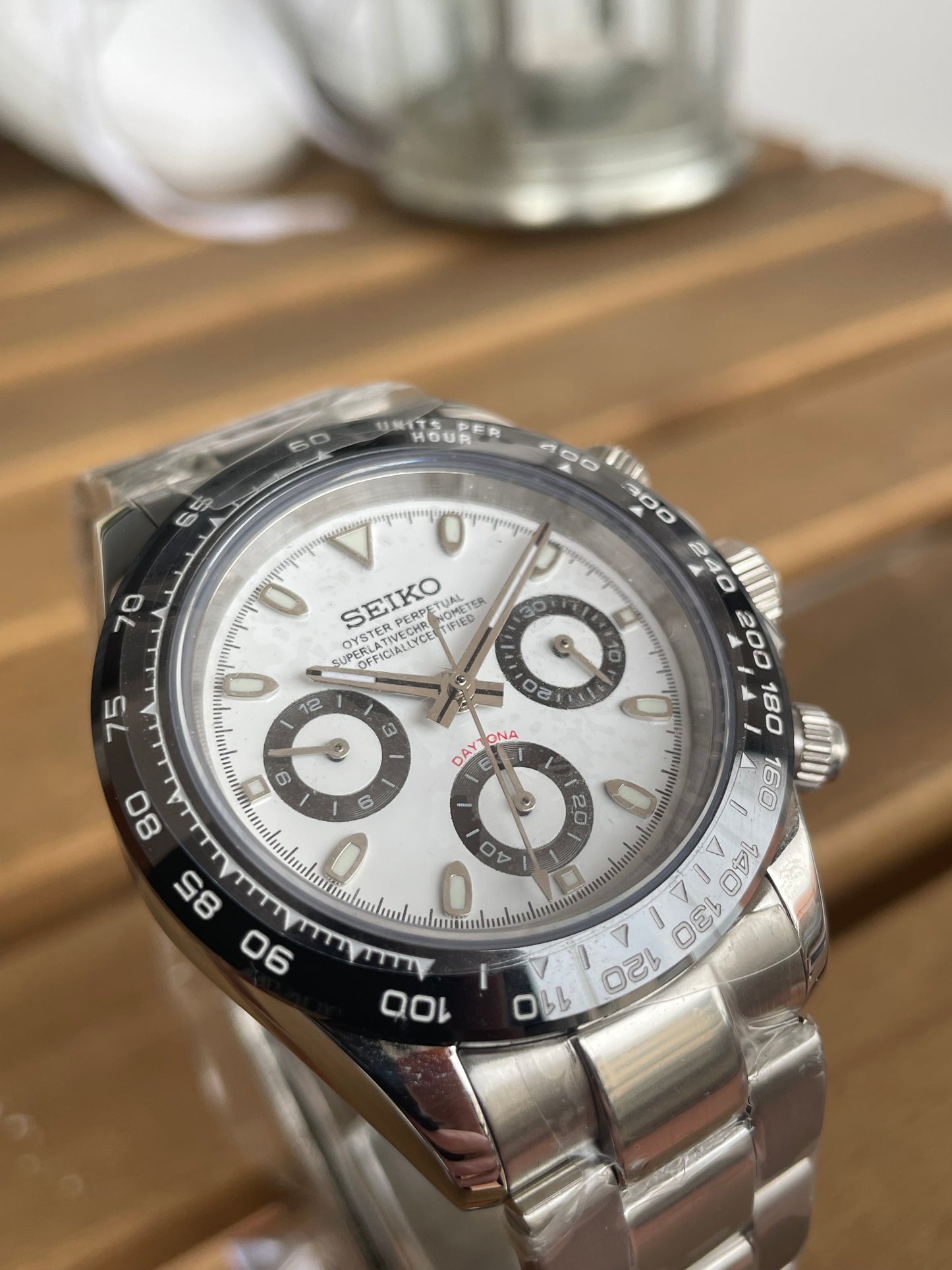 Seiko Mod Daytona "Panda"