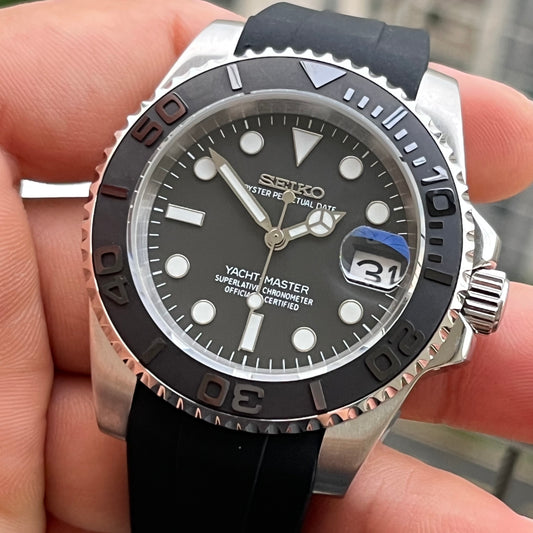 Seiko Mod Yacht Master Steinless Steel