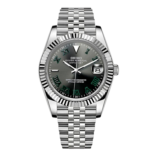 Seiko Mod Datejust "Wimbledon"