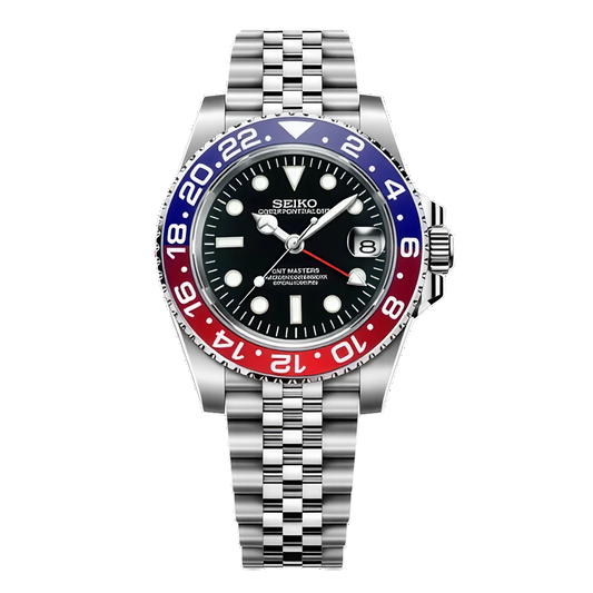 Seiko Mod GMT Master II "Pepsi"