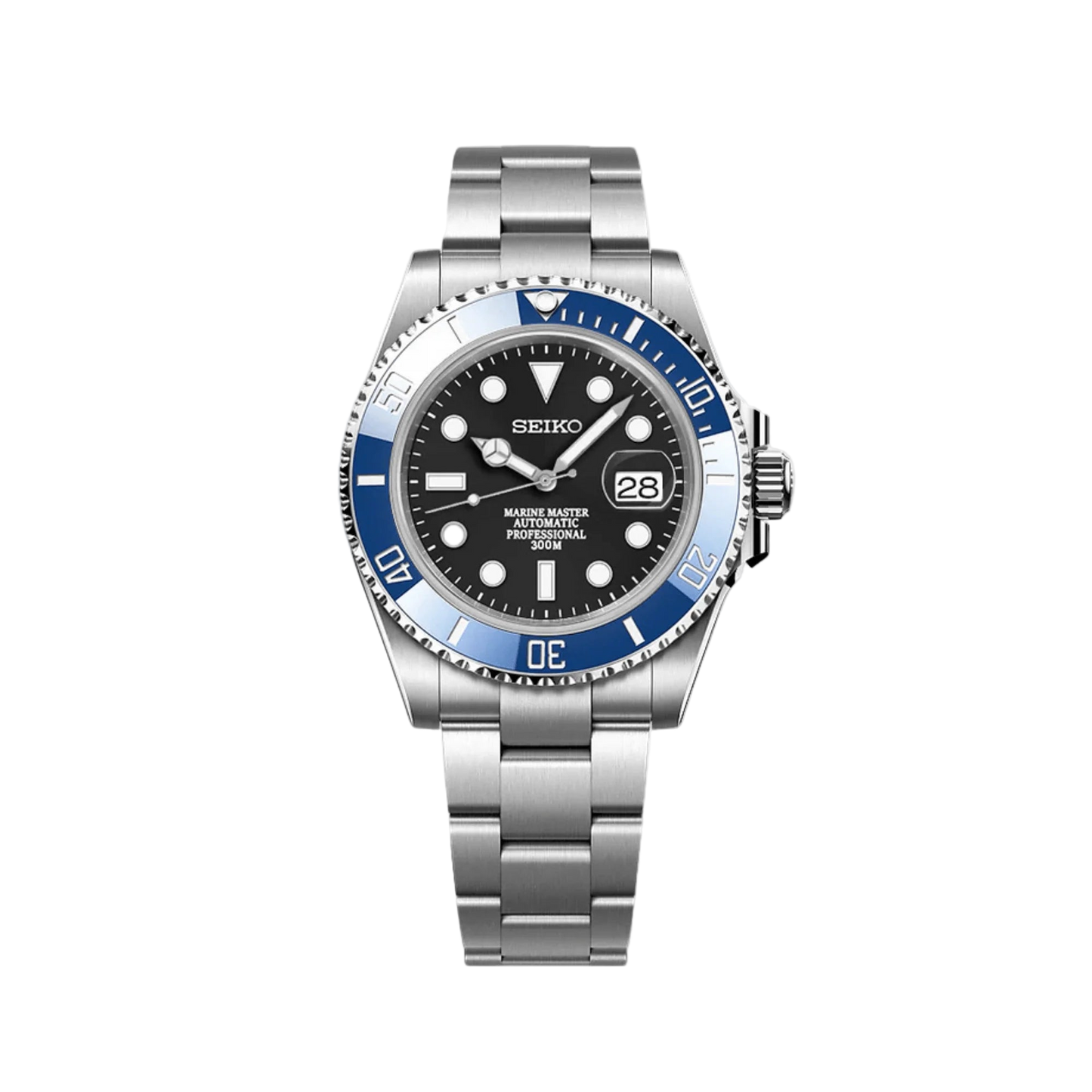 Seiko Mod Submariner "Cookie Monster"