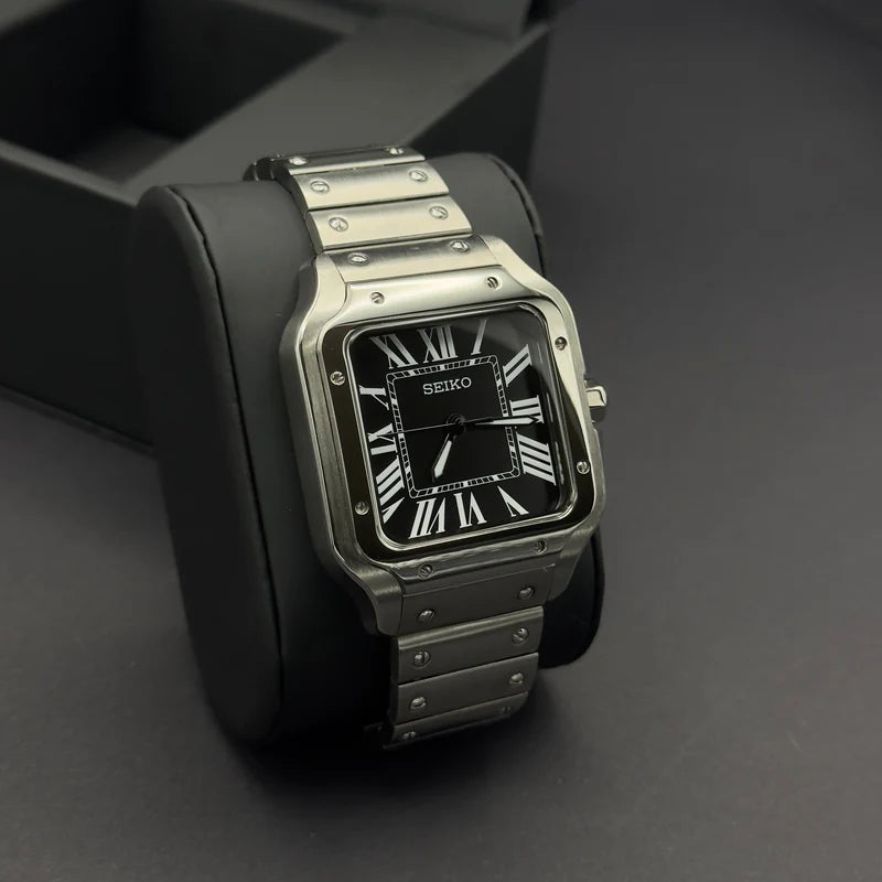 Seiko Mod Santos "Negro"