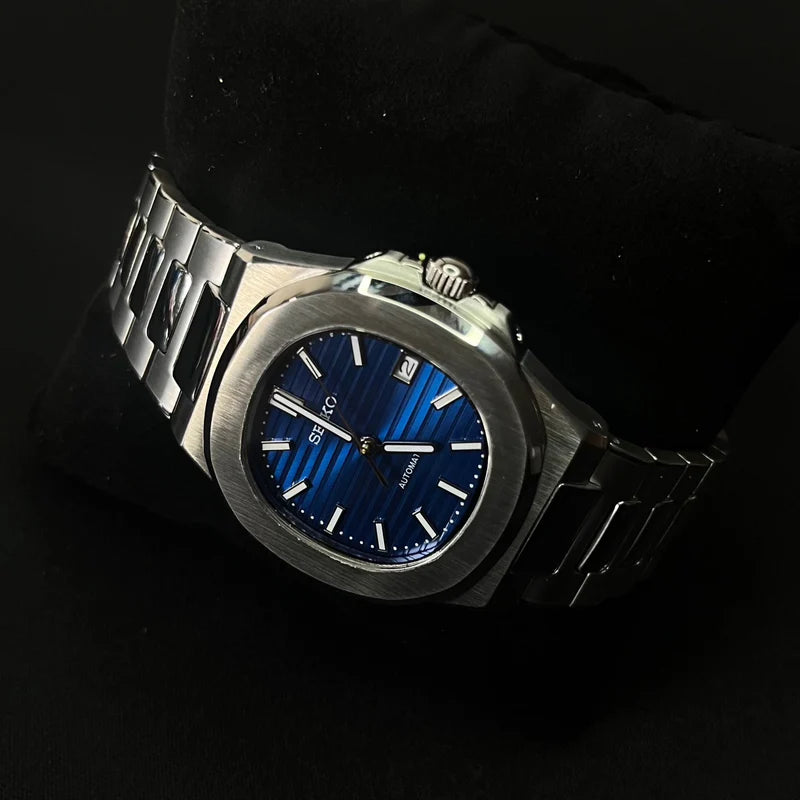 Seiko Mod Nautilus "Azul"